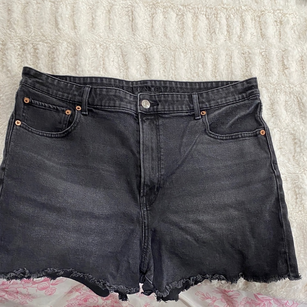 American Eagle Outfitters Black Jean Shorts